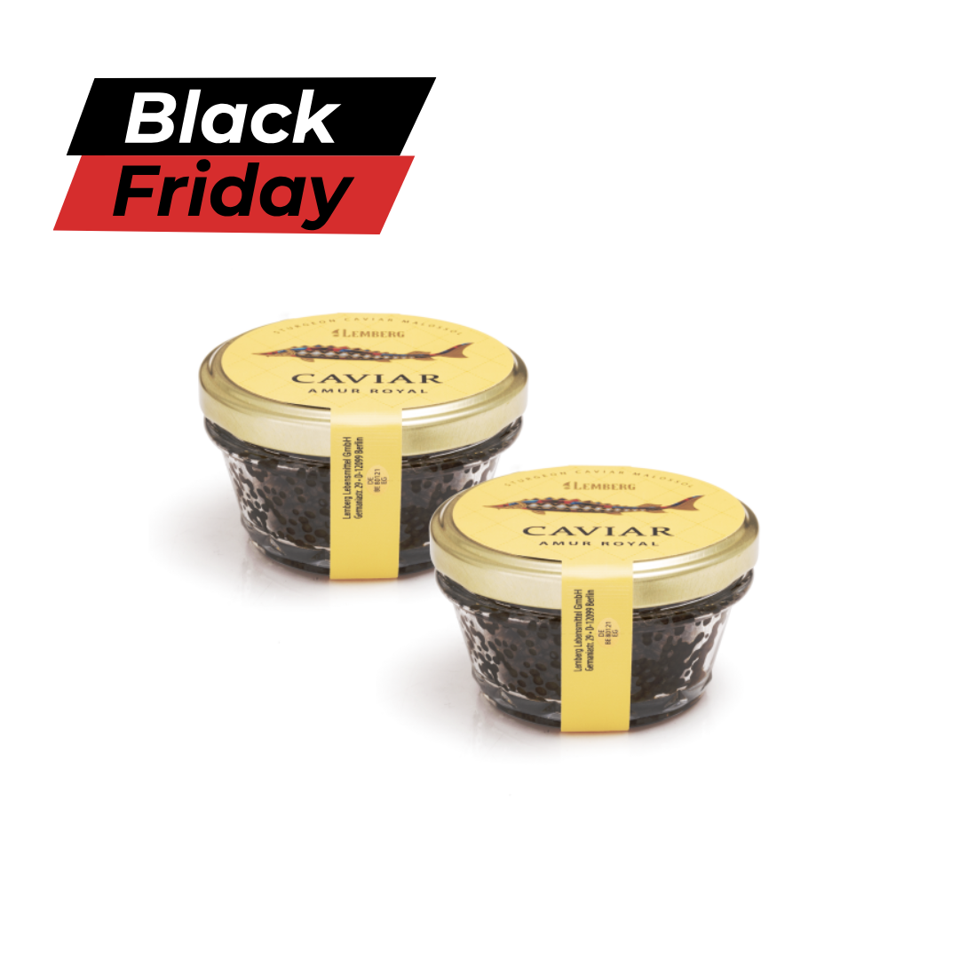 Störkaviar AMUR ROYAL, 2 x 100g