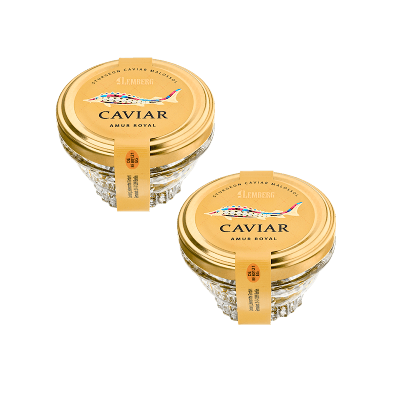 Störkaviar AMUR ROYAL, 2 x 50g