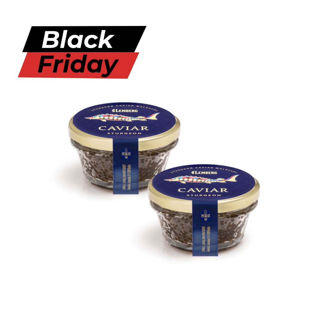 Sibirischer Stör Kaviar, 2 x 100g