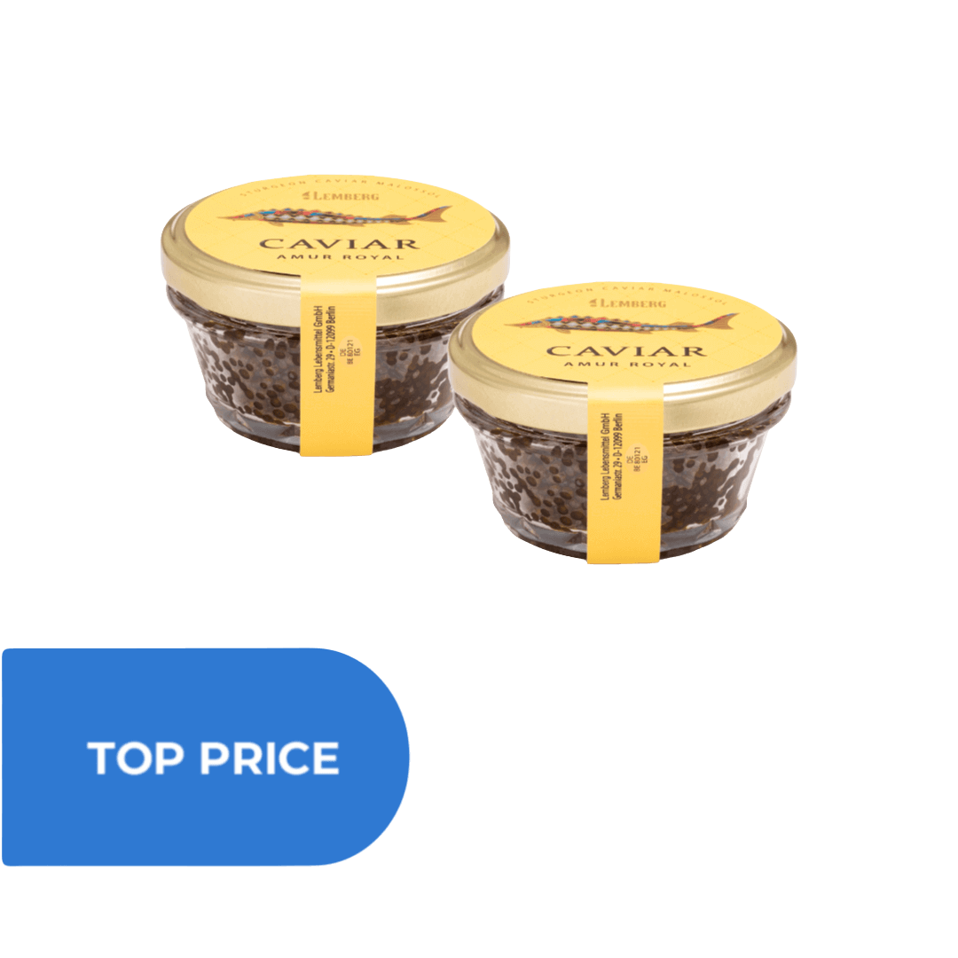 Störkaviar AMUR ROYAL, 2 x 100g