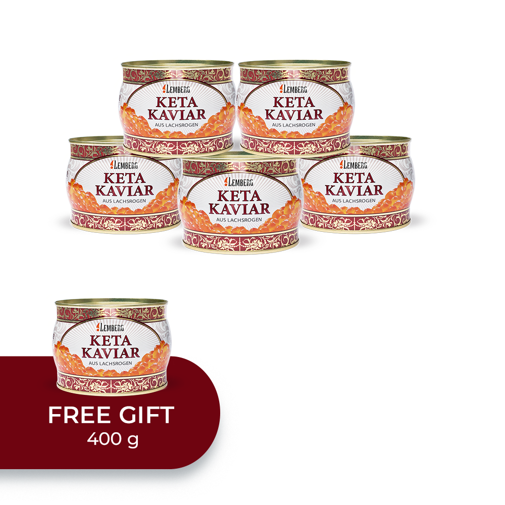 SET Chum Caviar 400g, 5+1